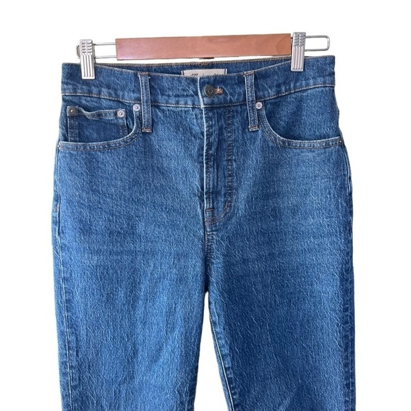 Madewell - The Perfect Vintage High Waisted Jean in Haight Wash Sz 26 - Picture 5 of 12